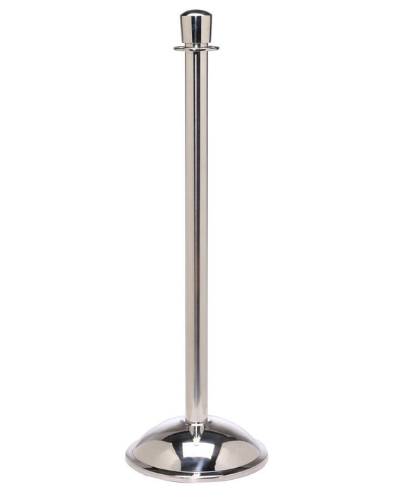 Professional Traditional Rope Stanchion CROWN Top - BarrierHQ.com