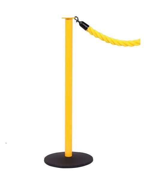 Professional Traditional Rope Stanchion - Safety - BarrierHQ.com