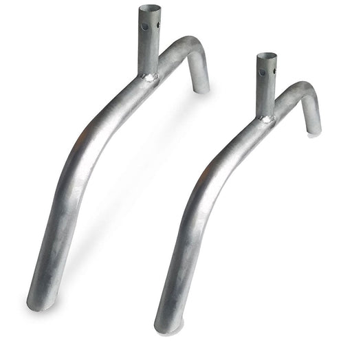Replacement Parts - Steel Barricade Bridge Feet (Pair) - BarrierHQ.com