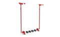 Sliding Vehicle Gate Kit for Temporary Fence, Double - BarrierHQ.com