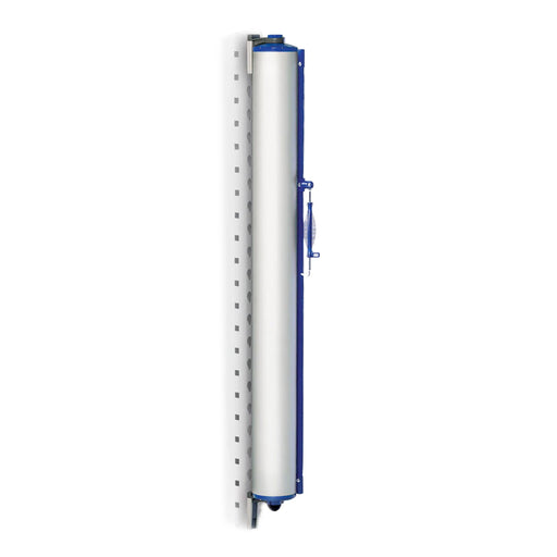 ZonePro Wall/Rack Mounted Fixed Retractable SAFETY Banner, SINGLE 14' Long - BarrierHQ.com