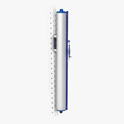 ZonePro Wall/Rack Mounted Portable Retractable SAFETY Banner, SINGLE 14' Long - BarrierHQ.com