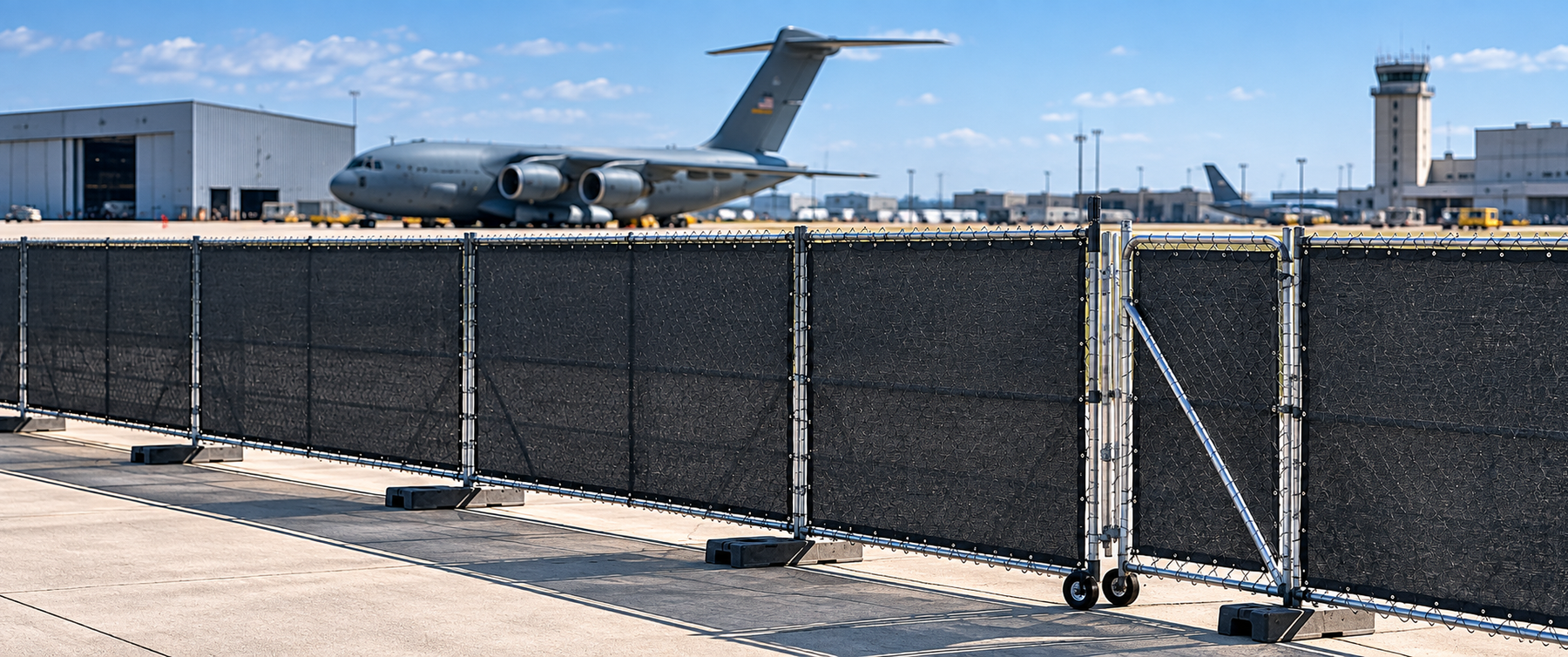 Ohio Air Guard Seeks Mobile Temporary Fence Panels and Privacy Screens — What Buyers Spec in 2026