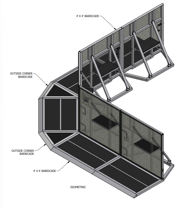 Concert Stage Barriers - BarrierHQ.com