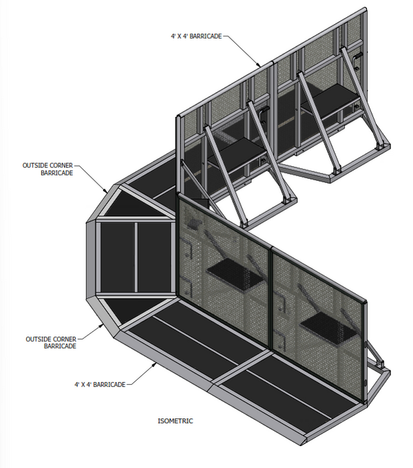 Concert Stage Barriers