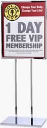Sign-Poster Stands & Signage