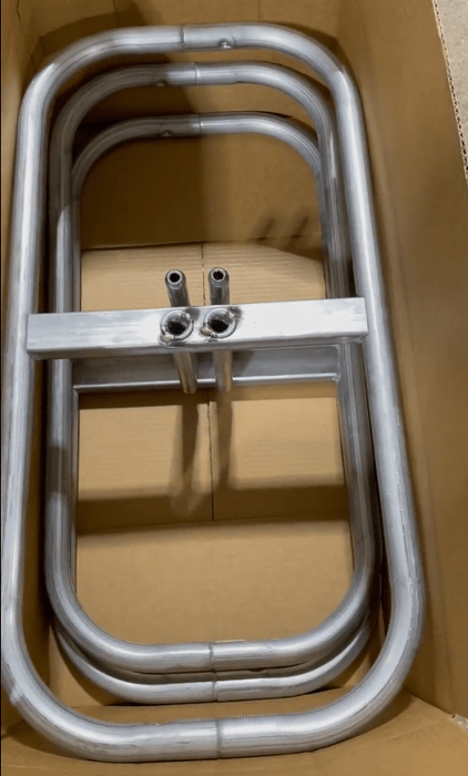 Temp. Construction Fence Leg - Tube Stand (3-Pack for Shiping UPS)