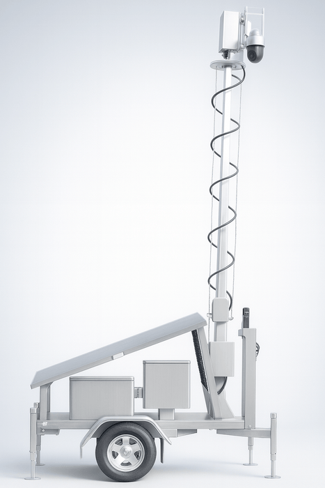 Solar-Powered Construction Jobsite Security System 'X-Series'