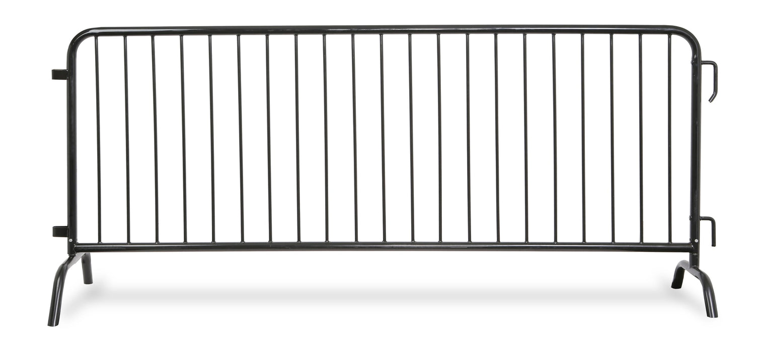 Crowd Control Barricade 8 ft Heavy-Duty, 16 Gauge, 1.5" Frame QUBARR-HD-8