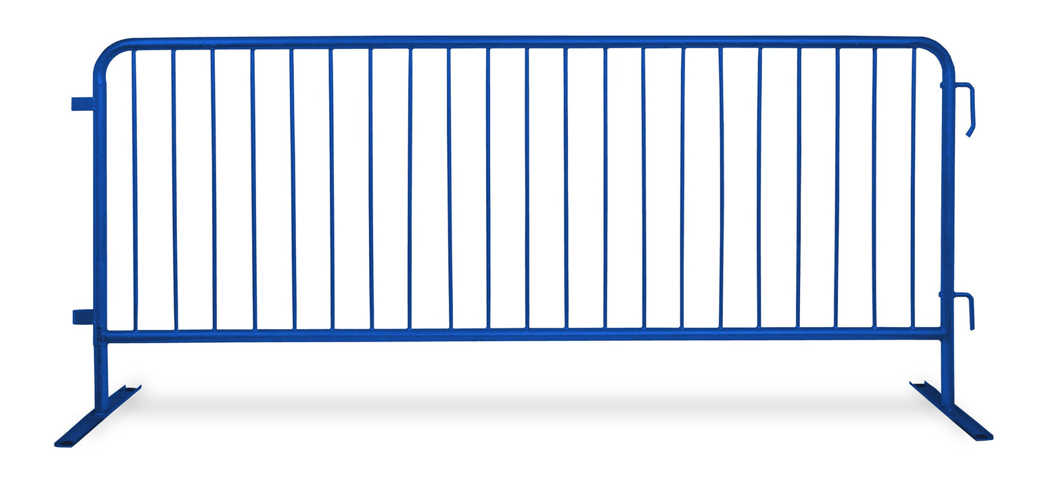 Crowd Control Barricade 8 ft Heavy-Duty, 16 Gauge, 1.5" Frame QUBARR-HD-8