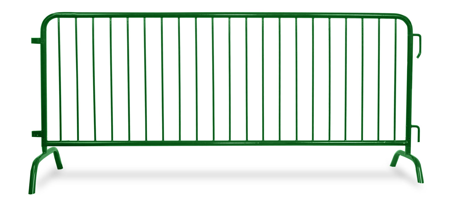 Crowd Control Barricade 8 ft Heavy-Duty, 16 Gauge, 1.5" Frame QUBARR-HD-8