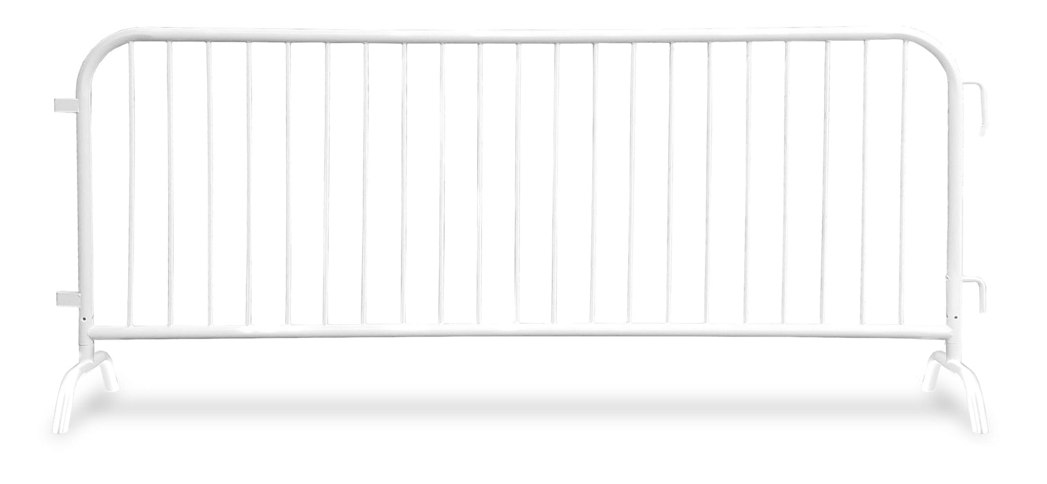 Crowd Control Barricade 8 ft Heavy-Duty, 16 Gauge, 1.5" Frame QUBARR-HD-8