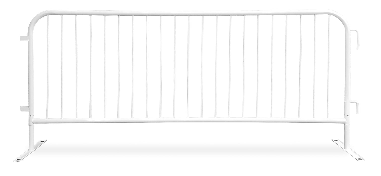 Crowd Control Barricade 8 ft Heavy-Duty, 16 Gauge, 1.5" Frame QUBARR-HD-8
