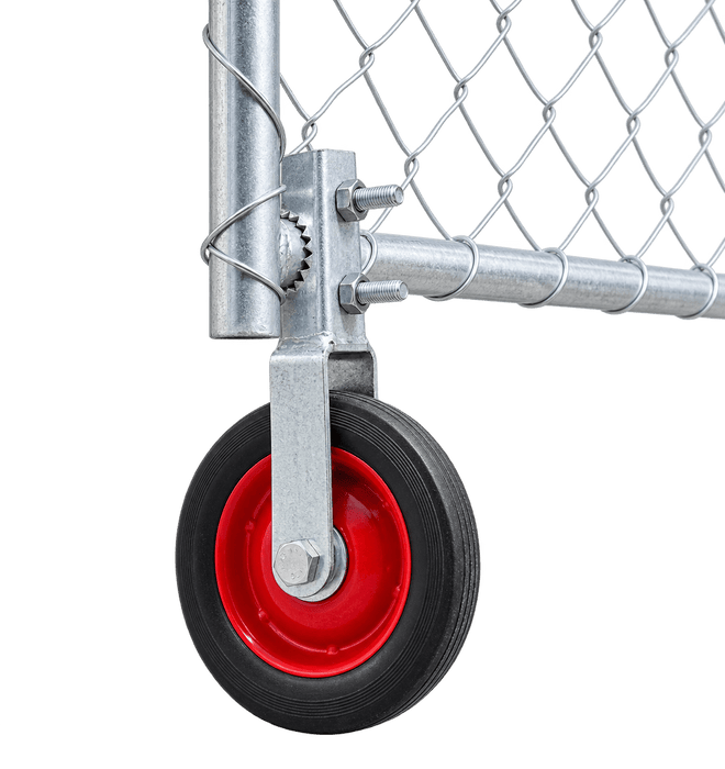ANTCORE - Temporary Fence Swing Gate Conversion Kit for One Panel, Wheel, Hinges & Hardware ANTCORE-GTSW
