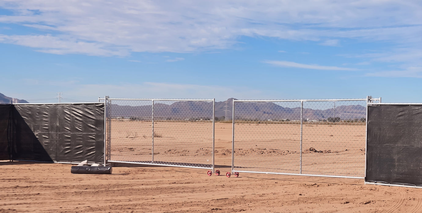 ANTCORE - Temporary Fence Sliding Gate, Complete Pre-Assembled Gate ANTCORE-GTSL