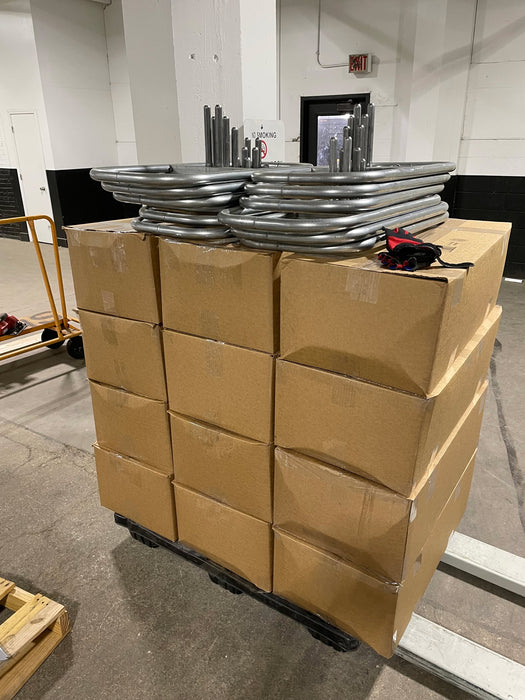 Temp. Construction Fence Leg - Tube Stand (3-Pack for Shiping UPS)