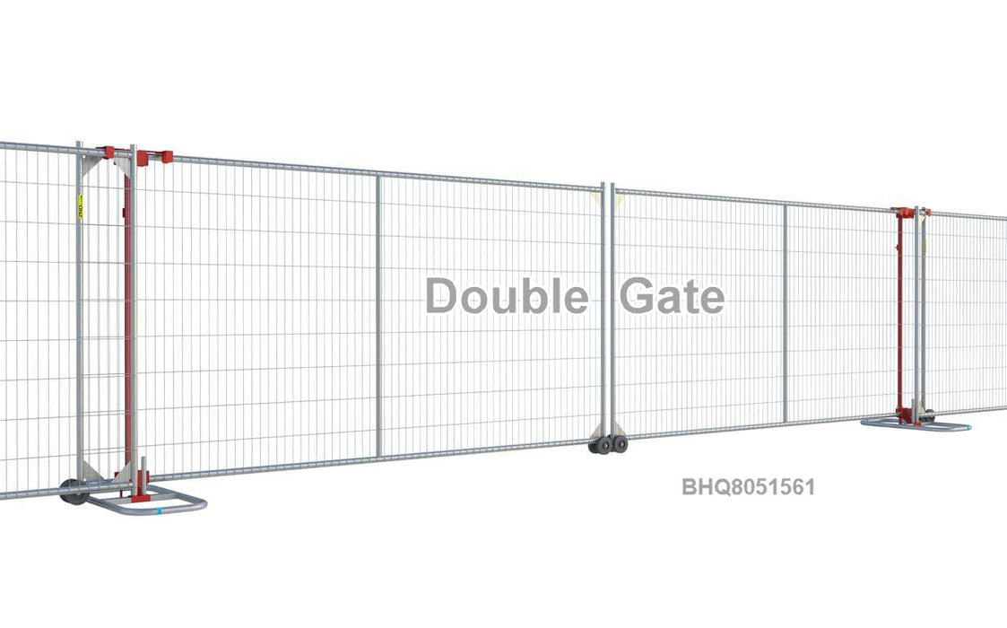 Sliding Vehicle Gate Kit for Temporary Fence