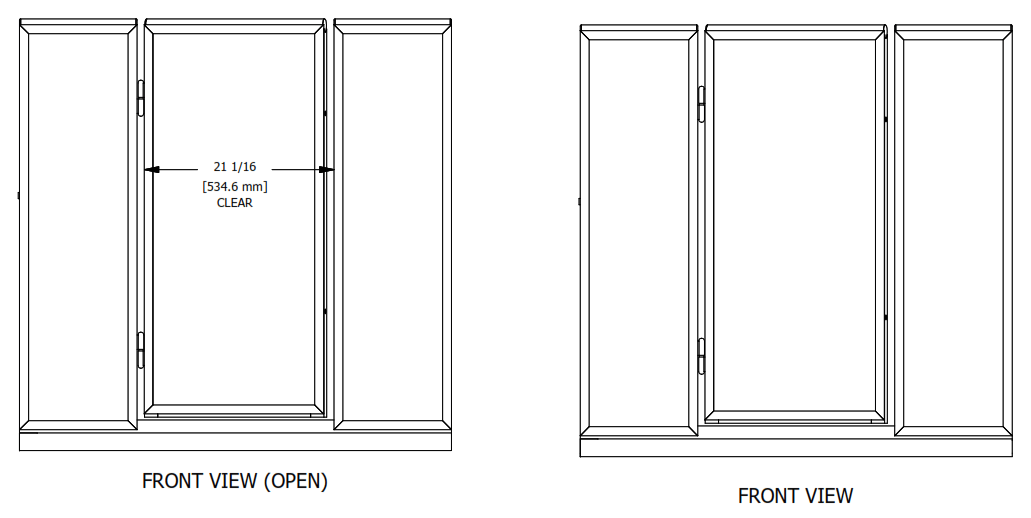Concert Front-of-Stage Barrier DOOR CSBST11