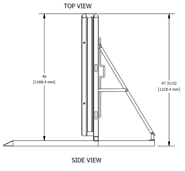 Concert Front-of-Stage Barrier DOOR CSBST11