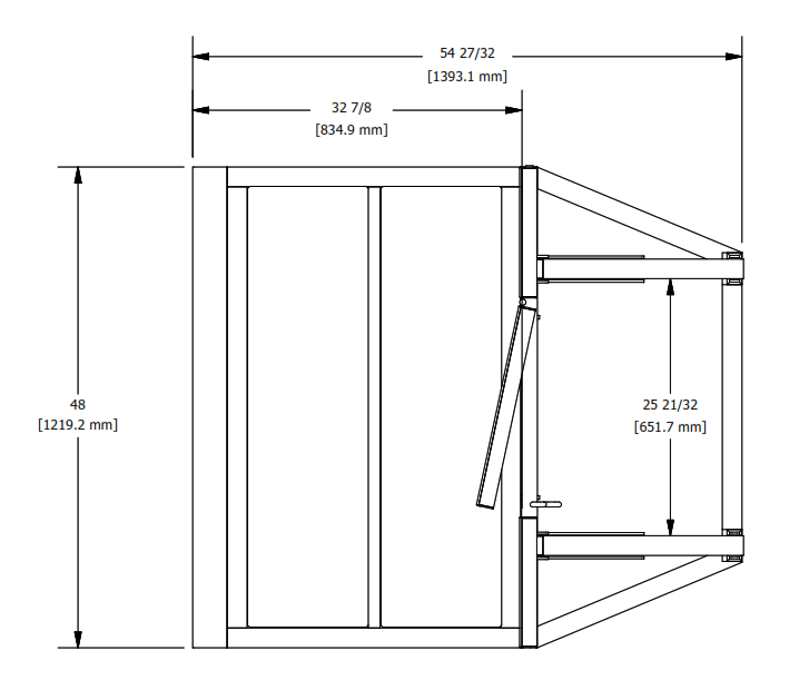 Concert Front-of-Stage Barrier DOOR CSBST11