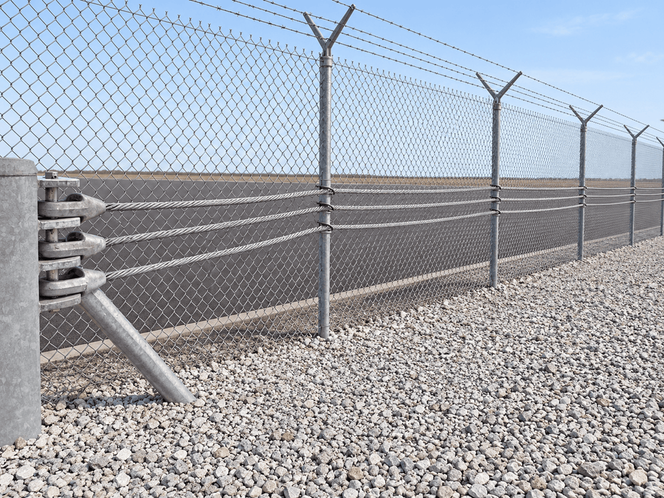 Crash-Rated Anti-Ram Post & Cable Barrier System M50/P2 | Global GRAB SW1200