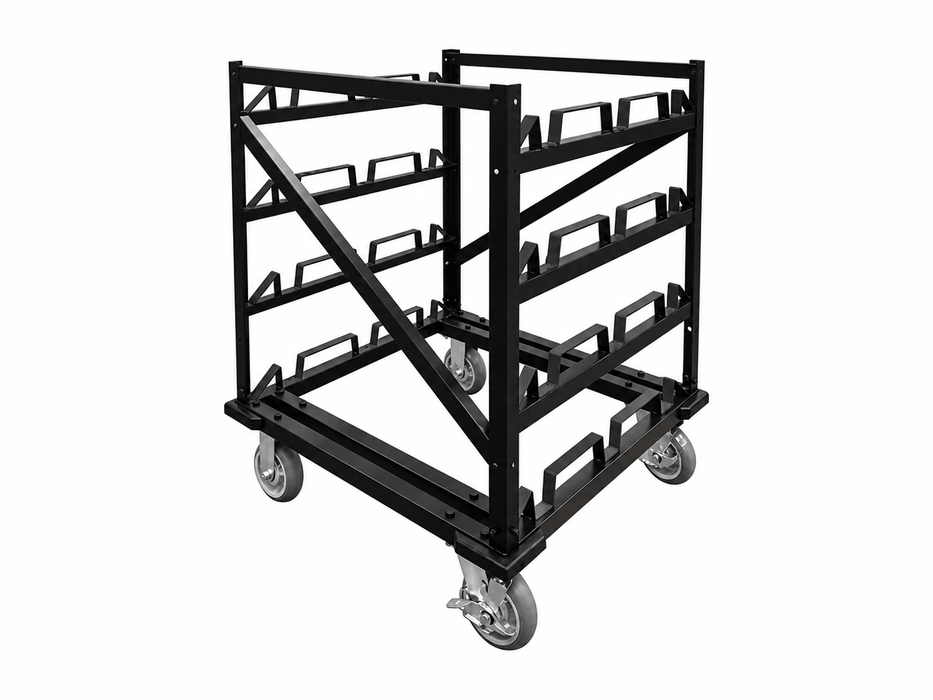 12 Stanchion Storage Cart