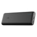 Black Anker power bank on a white background