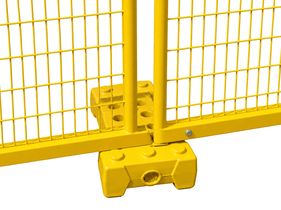 No Thru™ Secure Temporary Fencing System – Patented Interlocking Temporary Fence