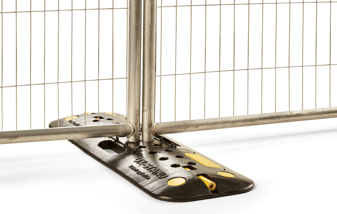 OxStand Temporary Fence Base Stand 7 lb –  (Pallet of 150)