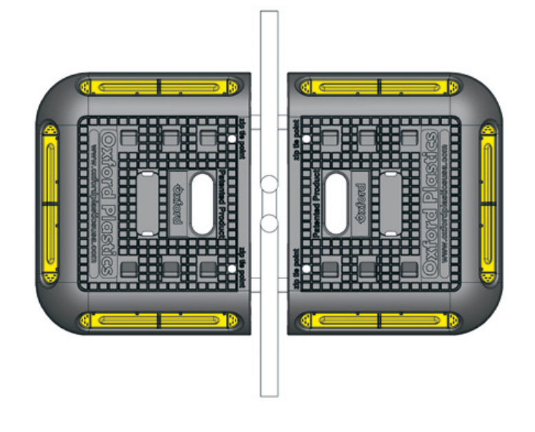 Wholesale Pallet of 72 – Oxford Bigfoot 30 lb Temp Fence Weights for Resale