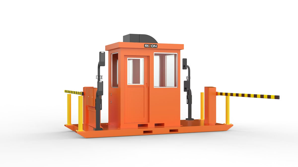 Pegasus GBVA Guard Booth with Vehicle Access Gate