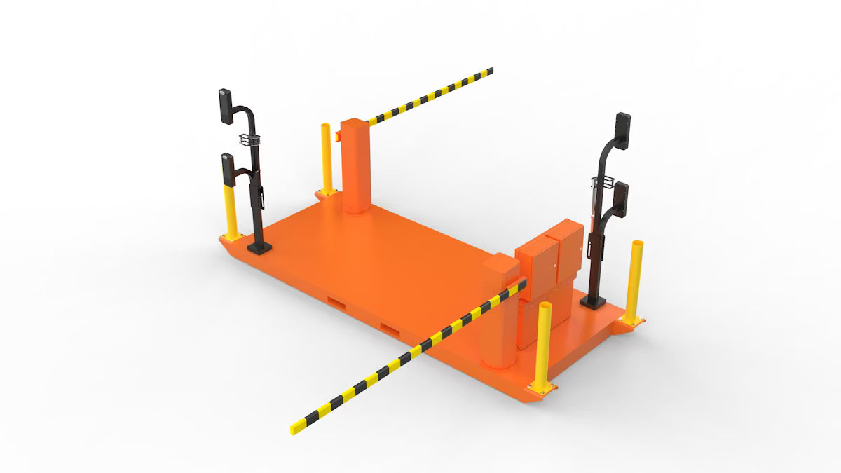 Pegasus GBVA Guard Booth with Vehicle Access Gate