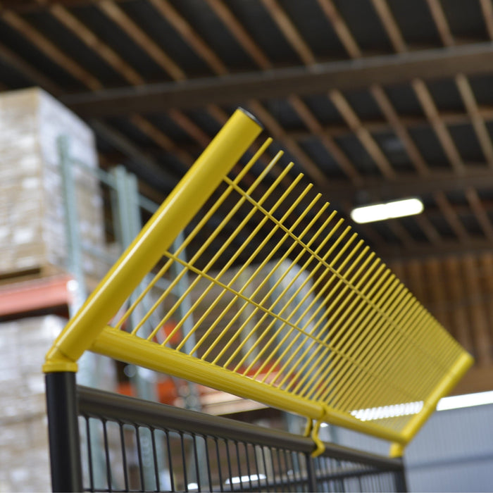 Anti-climb extension attachment for Perimeter Patrol portable fencing systems.