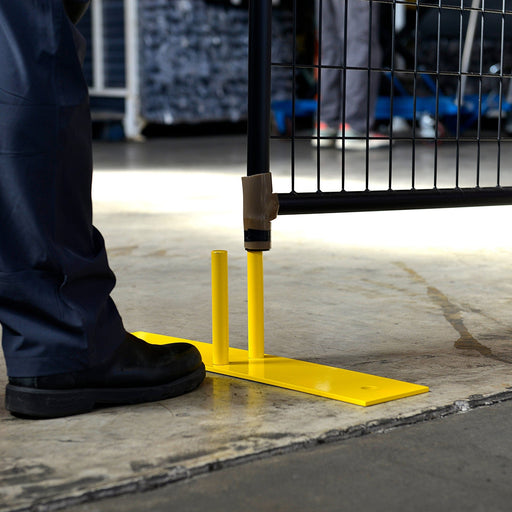 Perimeter Patrol extra ground base providing stability on uneven ground