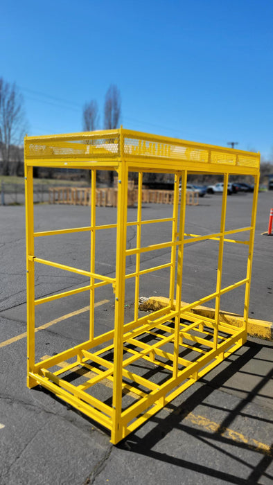 Empty metal enclosure designed for Perimeter Patrol RF 12815 system parts.