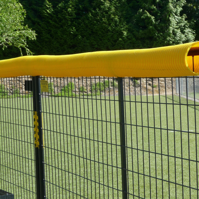 Black Perimeter Patrol security panel for construction site perimeter protection.