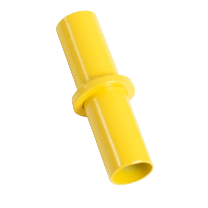 Perimeter Patrol vertical no-climb connector used to secure extension panels to fencing.