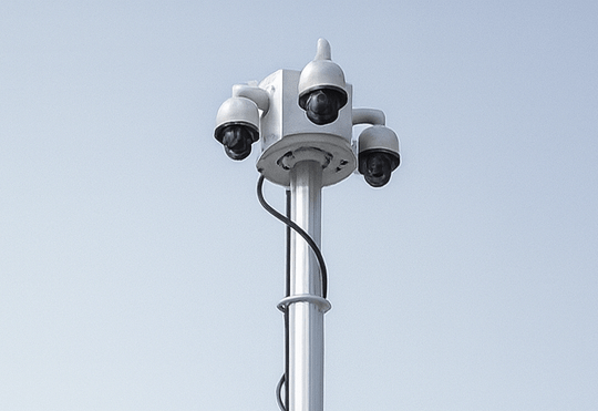 Mobile Solar Surveillance Tower for Construction Site Security MS-Series