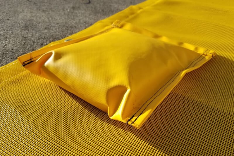Airport Runway Closure X Marker, Heavy Duty Vinyl 60' x 60'