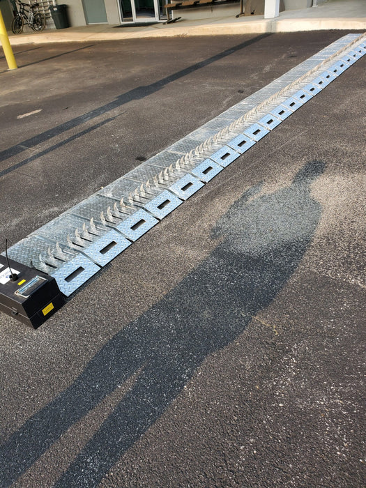 Automatic Retractable Tire Spike Barrier & Vehicle Tire Shredding System for Security Checkpoints | Global GRAB CATSCLAW