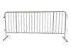 Galvanized Interlocking Steel Barricade – CrowdMaster Plus with Heavy-Duty Flat Feet, product code BARR-PLUS-Flat-Feet