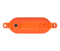 Guardsafe 42P barricade top view showing the threaded fill port and connection lugs