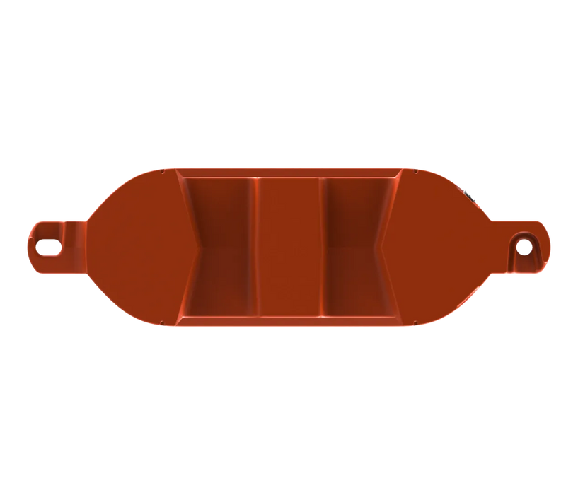 Guardsafe 42P barricade bottom view of the hollow rotomolded body