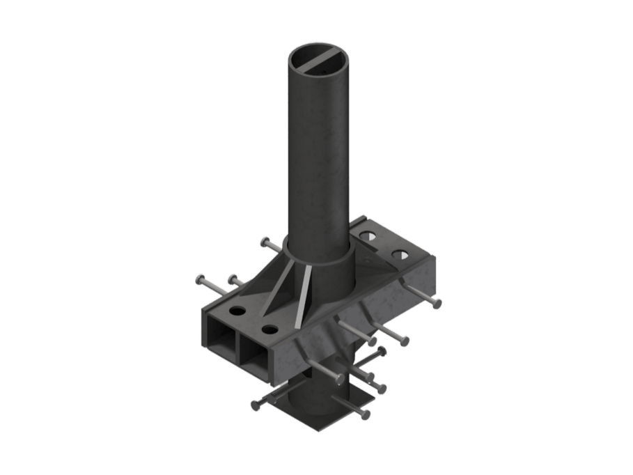 Crash-Rated Anti-Ram Security Bollard for High-Security Perimeter Protection M50/P2 | Global GRAB Hercules