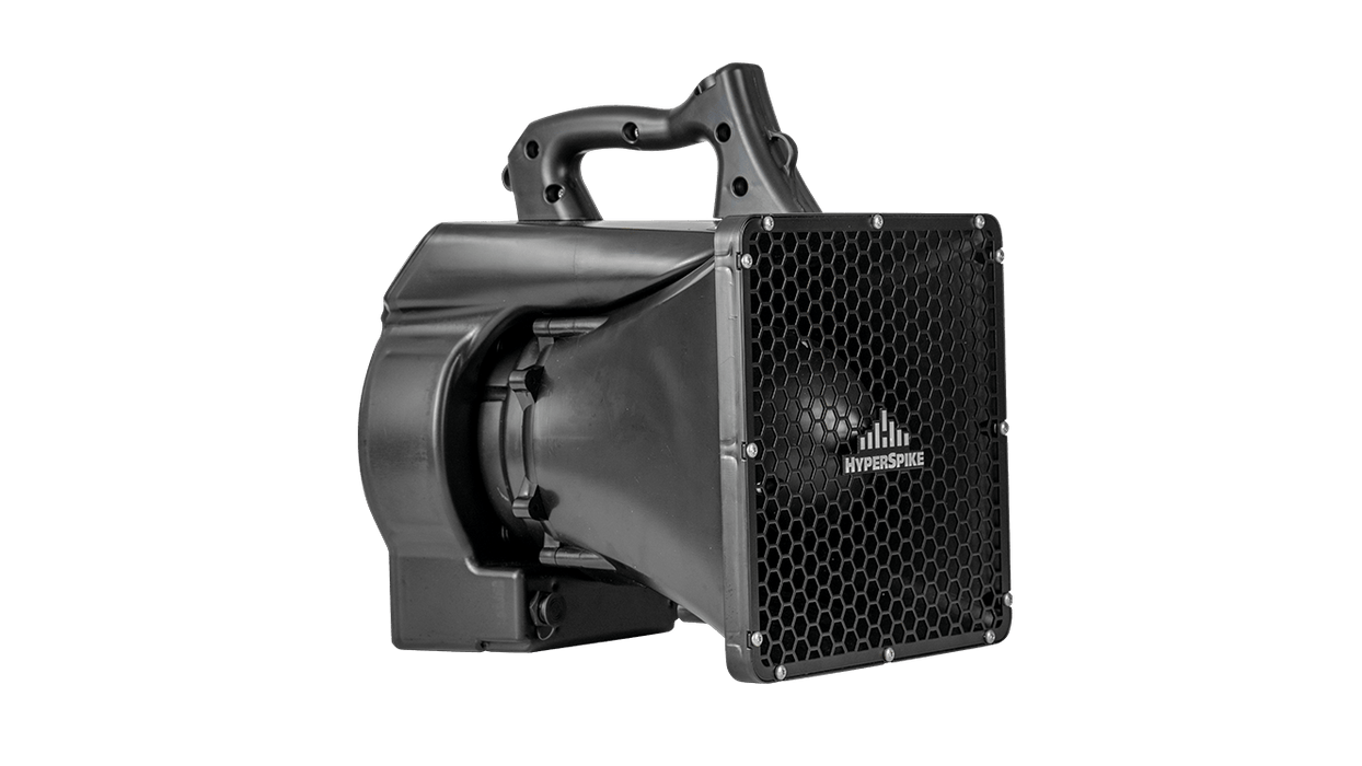 HyperSpike HS-10R Acoustic Hailing Device, 750m range, Super Loud Megaphone Loudhailer