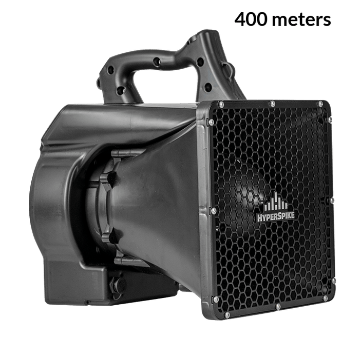 HyperSpike HS-10C Acoustic Hailing Device, 400m range, Bullhorn Megaphone