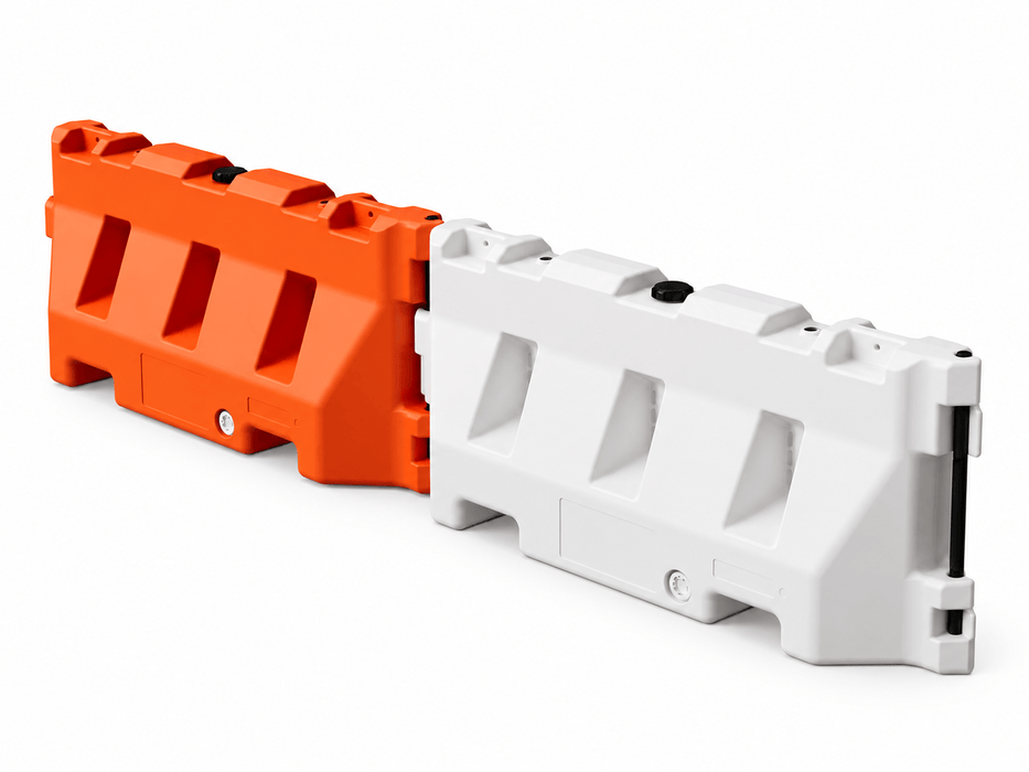 Water-Filled Jersey Barrier 32" H x 72" L, Interlocking - OTW 32x72