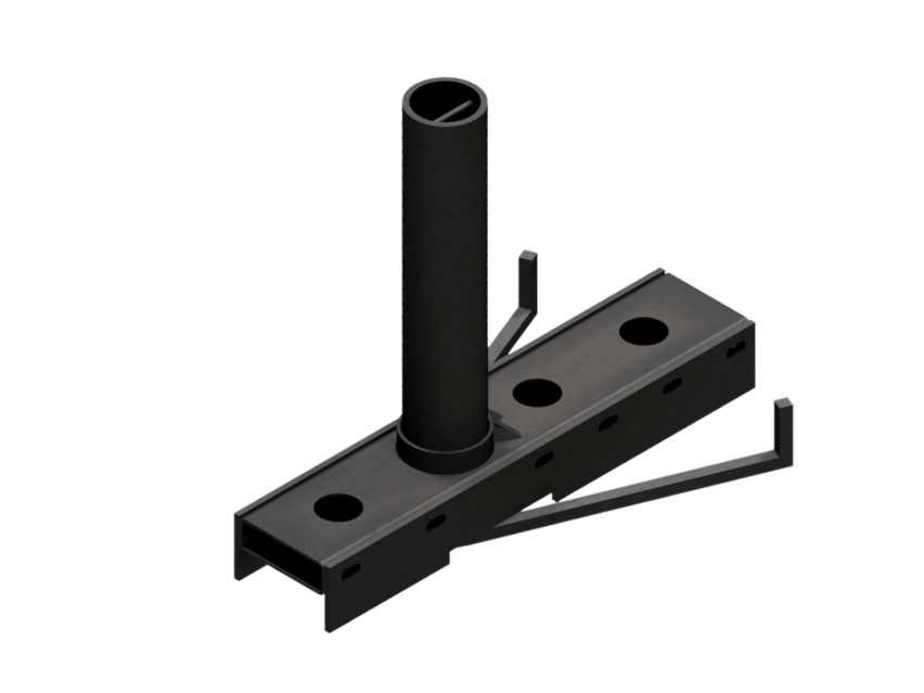 Crash-Rated Shallow Mount Anti-Ram Security Bollards for Perimeter & Building Protection M30/P1  | Global Grab Hornet