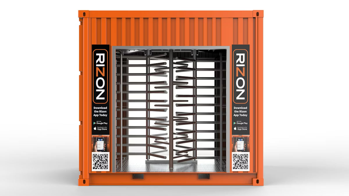 Pegasus 200 HD Heavy-Duty Construction Turnstile Container