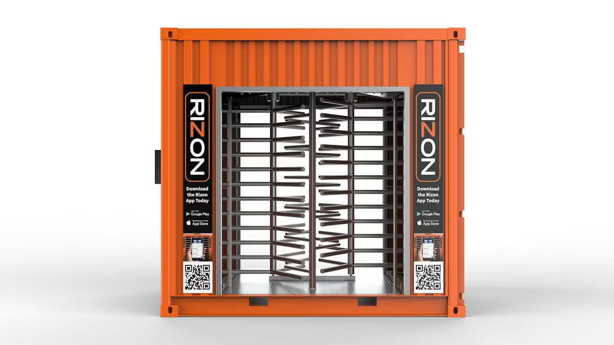 Pegasus 200 HD Heavy-Duty Construction Turnstile Container